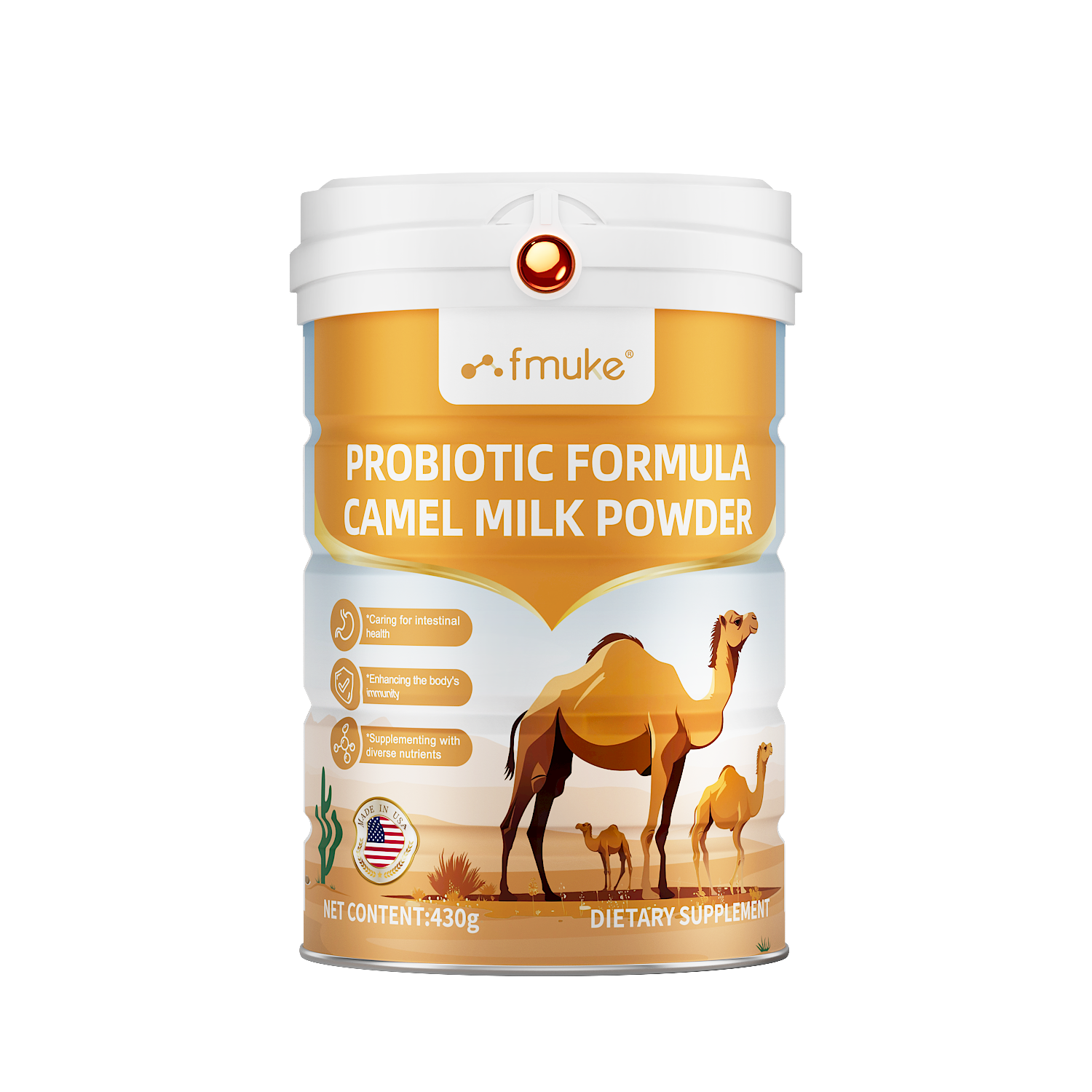 FMUKE福迈克 益生菌骆驼奶粉